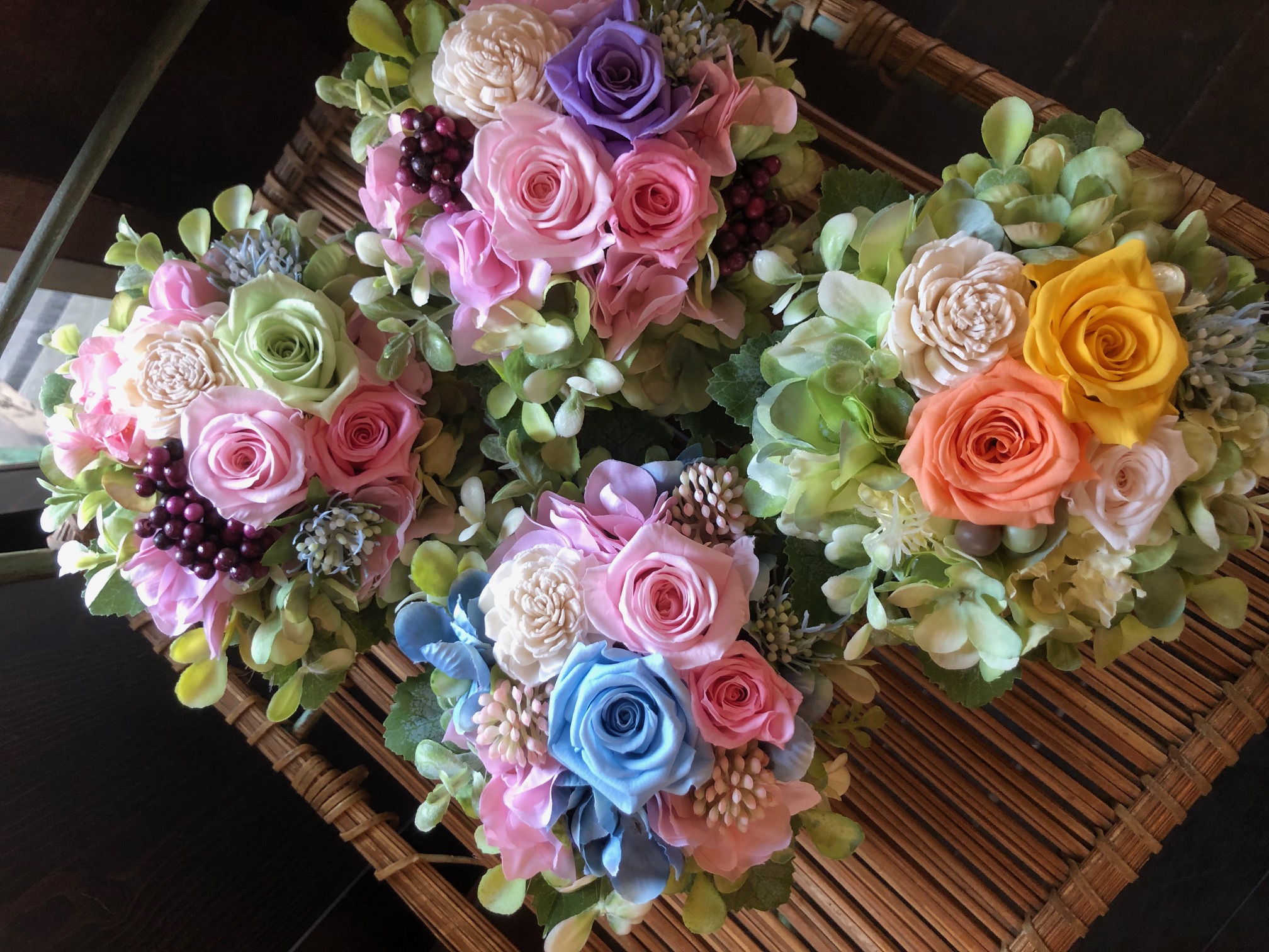 プリザーブドフラワー